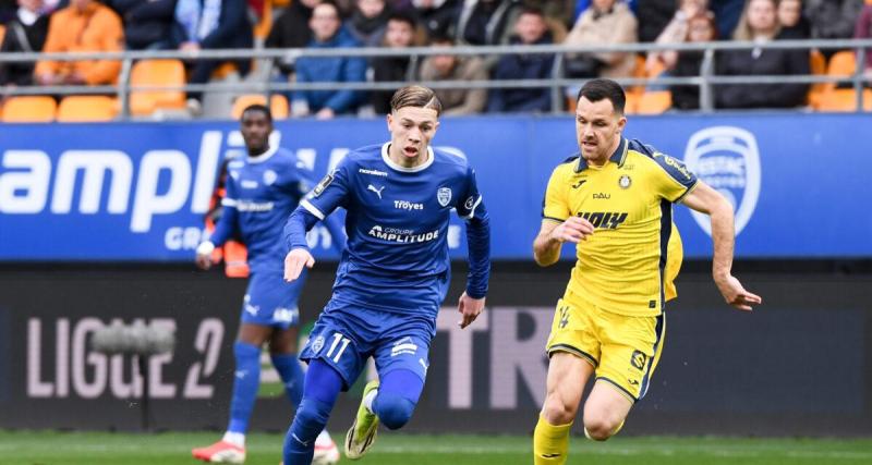  - Ligue 2 : à la pause, Troyes revient de loin, Reims muet contre Amiens