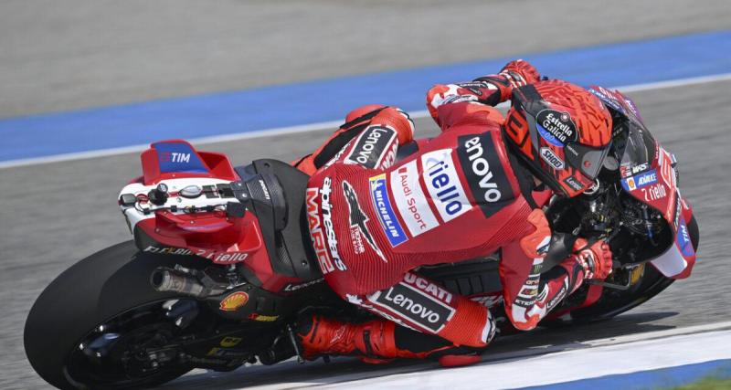  - MotoGP : Tests Buriram J2 : Márquez prend l’ascendant dans la matinée, Yamaha encore sous pression