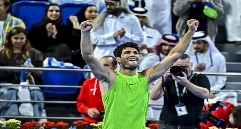  - Tennis : après Doha, Carlos Alcaraz vise un nouveau challenge