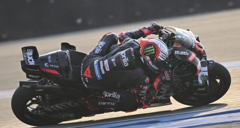  - MotoGP : Tests Buriram J2 - Bezzecchi et Aprilia surprennent, Marquez chute encore avant le grand rendez-vous