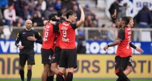 Rennes étrille Auxerre et revient à 3 points de l'OM
