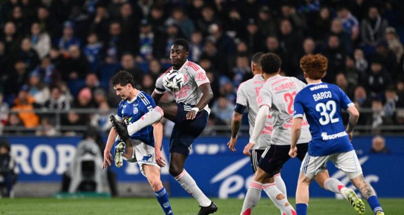 Ligue 1 : à la pause, Strasbourg mène logiquement face à l'OL
