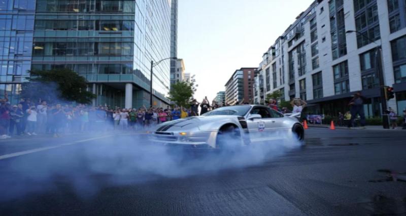 En plein rodéo urbain sans permis et sous méthamphétamines, sa course tourne court