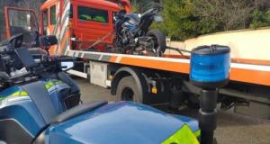 Un jeune motard de 18 ans flashé à 180 km/h au lieu de 80 : son permis retiré, sa moto envoyée à la fourrière