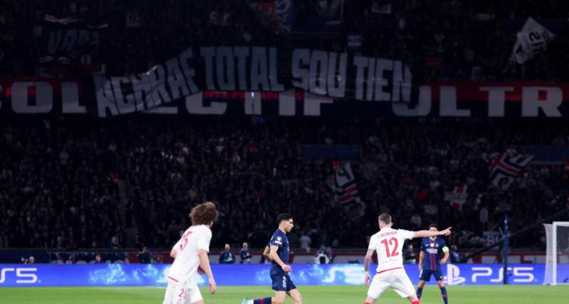  - PSG : Achraf Hakimi soutenu par le Parc des Princes