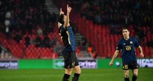 Ligue Europa : le but d'Olivier Giroud face à l'Étoile Rouge