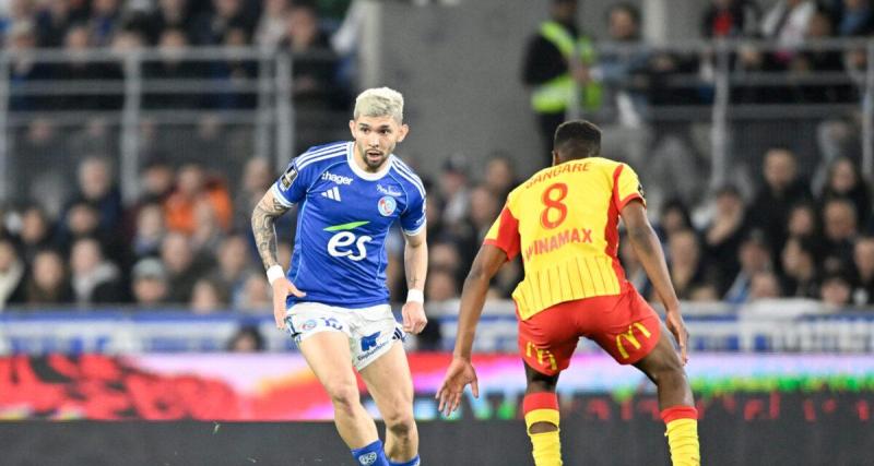 Ligue 1 : à la pause, Strasbourg vire en tête face à Lens