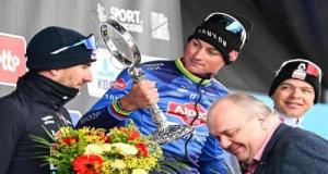 Cyclisme : le doublé Omloop–Kuurne s’éloigne pour Mathieu van der Poel