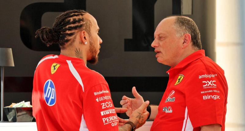  - Ferrari : le message de Frédéric Vasseur au sujet de Lewis Hamilton, les mots sont très clairs en vue de 2026