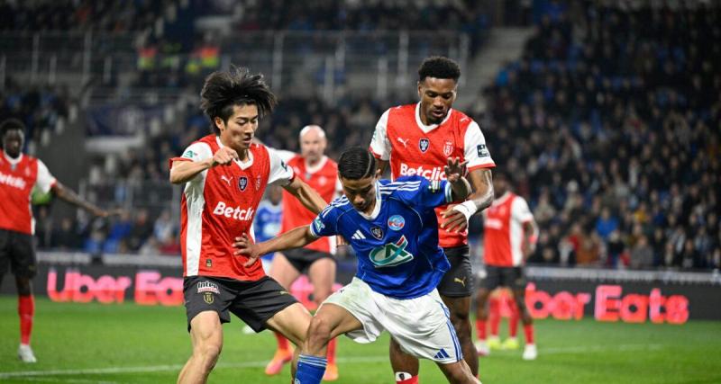  - Coupe de France : à la pause, Reims tient tête à Strasbourg