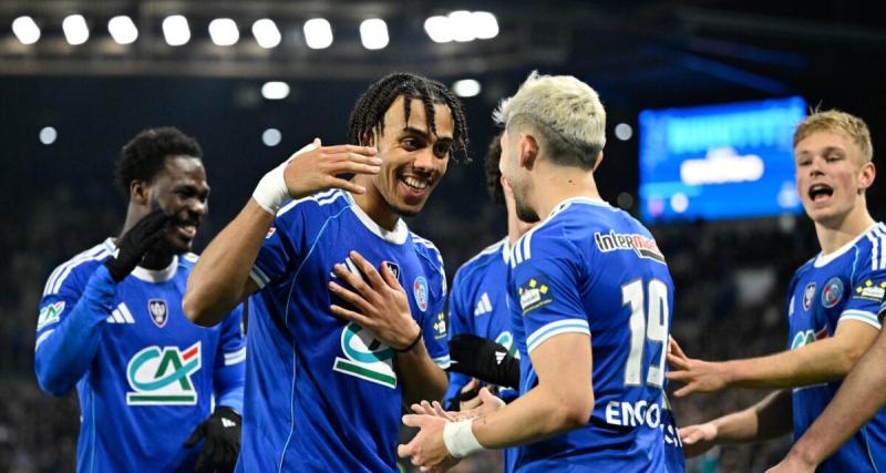  - Strasbourg s'impose contre Reims et file en demi-finale de Coupe de France