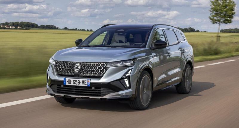 Renault met à jour l’équipement de ses Austral, Espace et Rafale