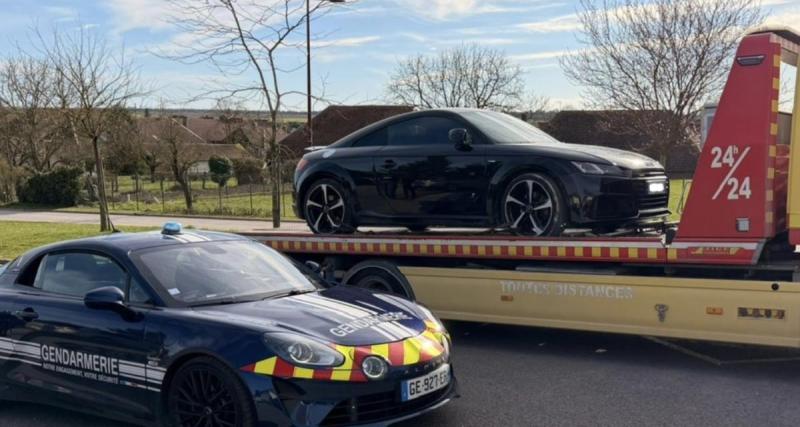  - Flashé en grand excès de vitesse à plus de 200 km/h, l'Alpine des gendarmes a gagné !