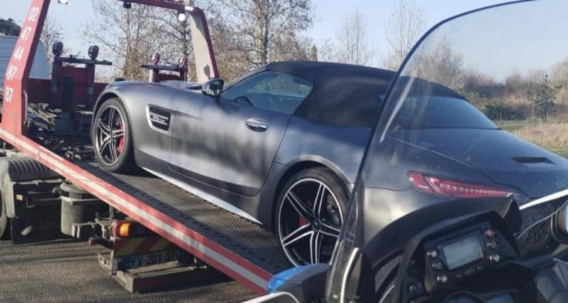Flashé à près de 210 km/h au volant d’une puissante Mercedes, un jeune conducteur lourdement sanctionné