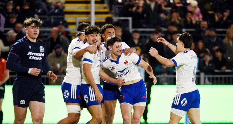  - XV de France U20 : Les Bleuets domptent l'Écosse, le Grand Chelem toujours à portée de main