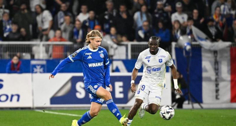 Ligue 1 : Auxerre tient tête à Strasbourg au terme d'une rencontre disputée