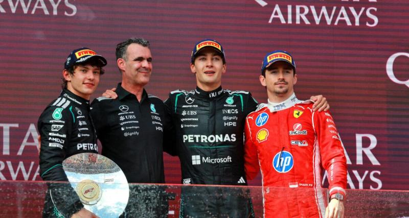  - GP d’Australie : Russell triomphe à Melbourne, Charles Leclerc monte sur le podium