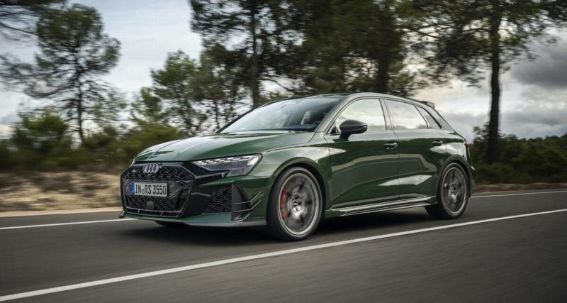  - Audi RS 3 Competition Limited : une série spéciale très exclusive pour les 50 ans du cinq-cylindres