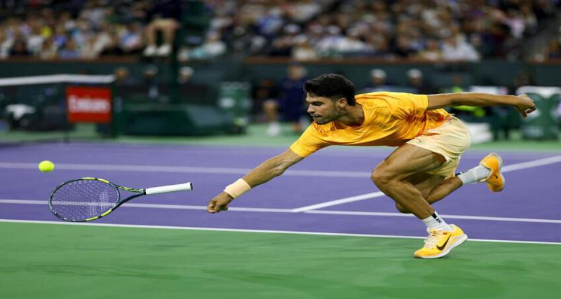 - Masters 1000 d'Indian Wells : le poids constant qui pèse sur Carlos Alcaraz