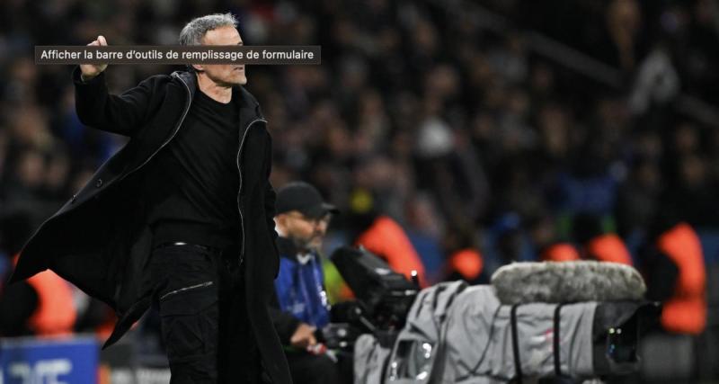  - PSG : "Ce qui nous définit, c'est la résilience", affirme Luis Enrique