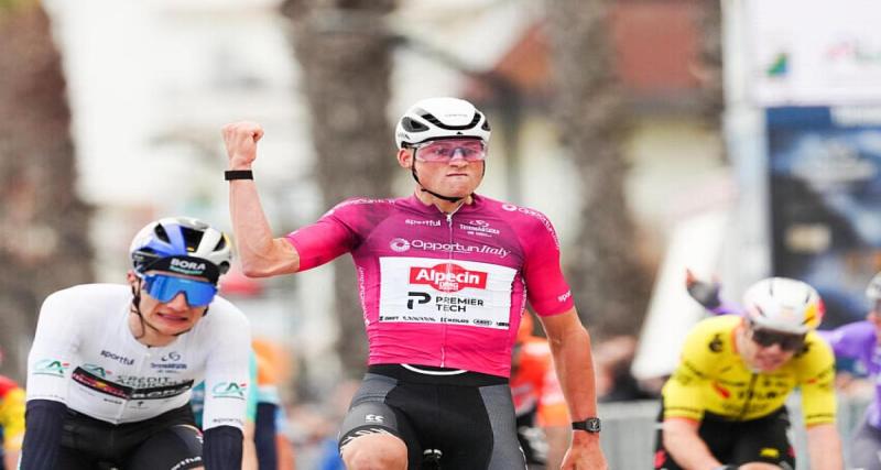  - Tirreno-Adriatico : Mathieu van der Poel frappe fort à Martinsicuro