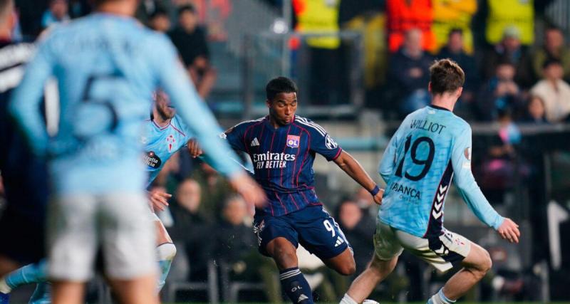  - À 11 contre 10 pendant une bonne partie de la deuxième mi-temps, l'OL arrache le nul à Vigo