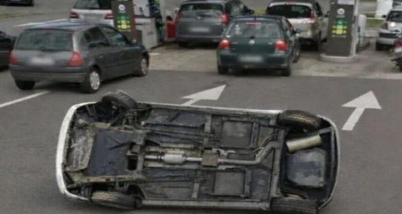 Face à la montée du prix de l’essence, cette voiture se retrouve « sur le cul » : littéralement