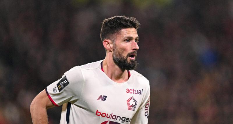  - "On verra" : Olivier Giroud entretient le flou sur son avenir à Lille et sa fin de carrière