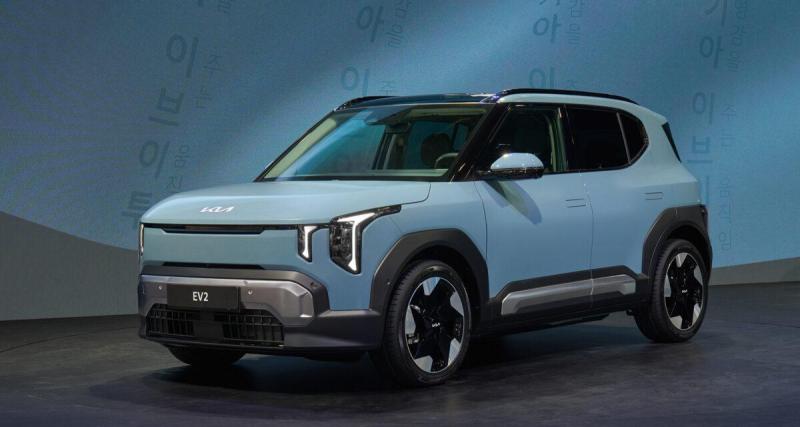 Kia dévoile les prix de son SUV urbain électrique EV2, affiché à moins de 20 000 € avec les primes à l’achat