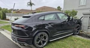 À 16 ans, il vole un Lamborghini Urus et roule pendant 16 heures avant de finir dans un mur