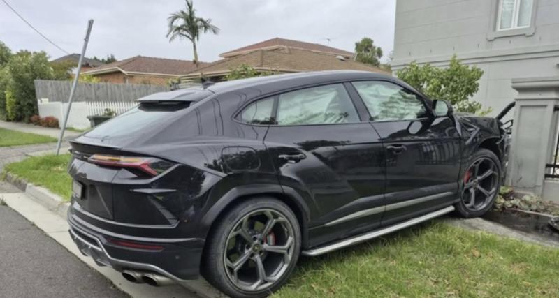 À 16 ans, il vole un Lamborghini Urus et roule pendant 16 heures avant de finir dans un mur