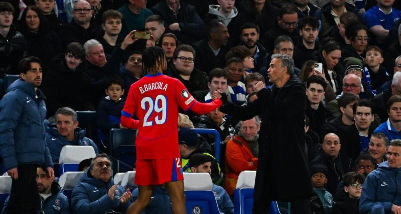  - PSG : grosse inquiétude pour Barcola, sorti sur blessure à Chelsea