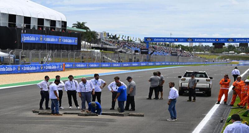  - GP du Brésil : MotoGP à l’arrêt à Goiânia après des dégâts sur la piste