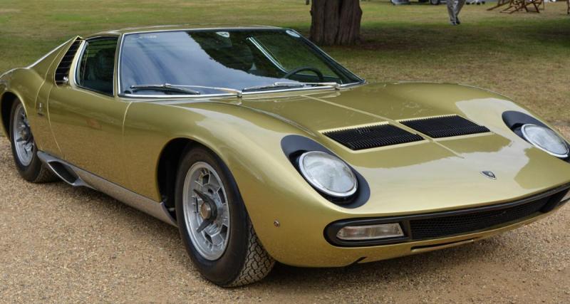  - Cachée depuis 40 ans, une lamborghini de collection refait surface dans un mur