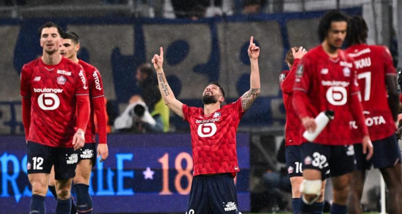  - Ligue 1 : Giroud crucifie l'OM, le Losc revient à deux points
