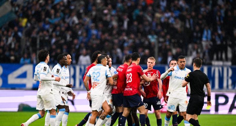  - OM : Greenwood blessé par une très grosse béquille de Verdonk (LOSC), aucun carton rouge sorti