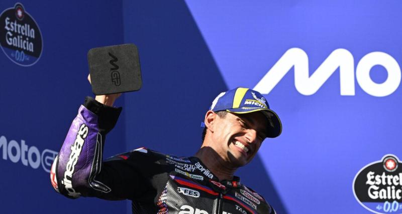 Aprilia : Martín relancé pour le titre, sa déclaration émouvante après son retour sur le podium