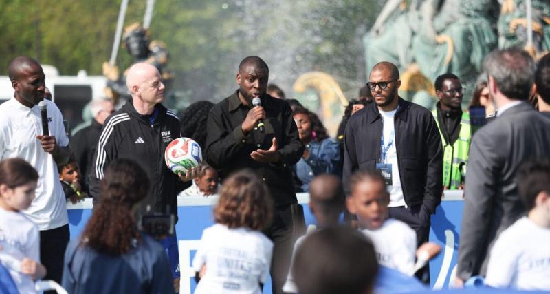  - Pluie de stars à la Concorde : Pastore, Djorkaeff et Diouf lancent la "Fifa Arena" à Paris