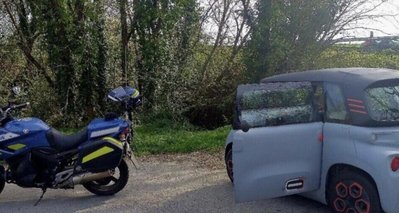 Au volant d’une voiture bridée à 45 km/h, il se fait interpeller sur une route nationale limitée au double de sa vitesse