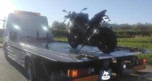 Flashé en grand excès de vitesse à plus de 180 km/h, il est contrôlé sans permis, ni assurance…