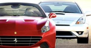 Un mécanicien Ferrari flashé à toute vitesse au volant d’une California T se fait rattraper… par une Toyota !