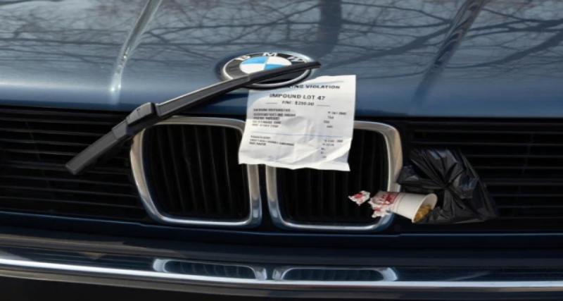  - Ils jettent leur déchets par la fenêtre : leur BMW termine en fourrière