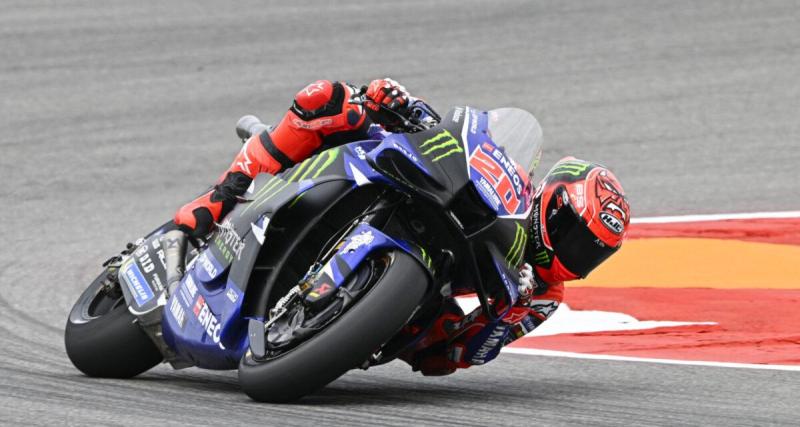  - Yamaha : le cauchemar continue pour Quartararo à Austin, l’aveu terrible du Français n’indique rien de bon pour la course