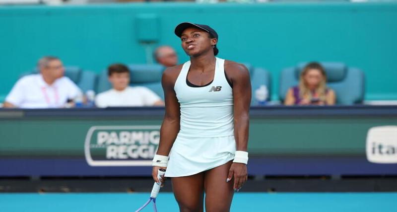  - WTA 1000 Miami : Coco Gauff passe à côté d'un exploit historique