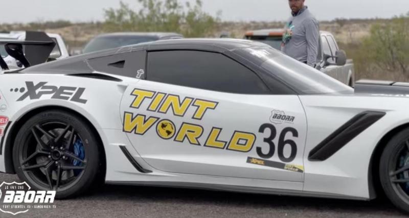 À 278 km/h sur 190 km, cette Corvette ZR1 bat un record… avant de fondre