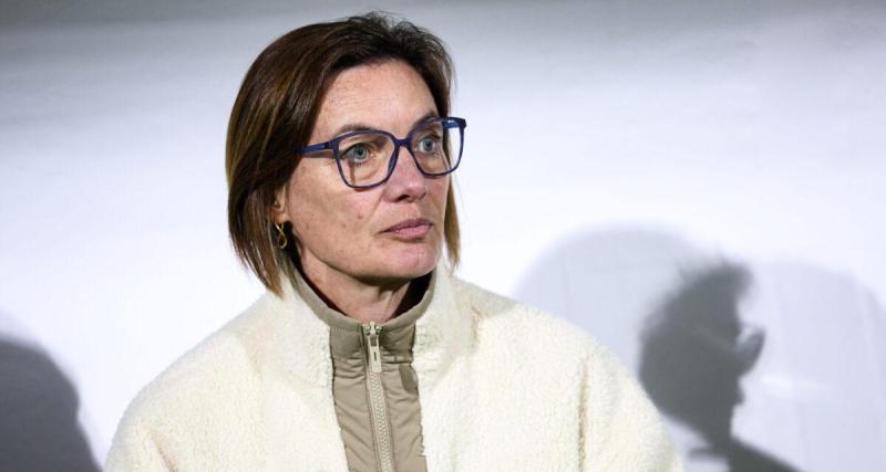  - OM (F) : "Dehors", Corinne Diacre visée par des tags hostiles