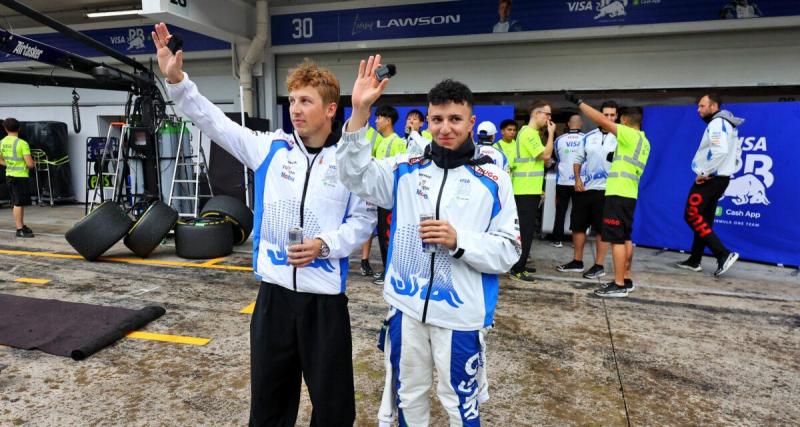 F1 : Hadjar et Lawson s’affrontent dans un défi dingue de kart chez Red Bull, le résultat en vidéo