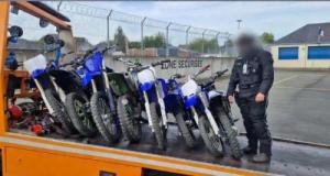 Rodéos urbains : 8 motocross saisies lors d’une intervention musclée, les forces de l’ordre promettent une riposte encore plus ferme