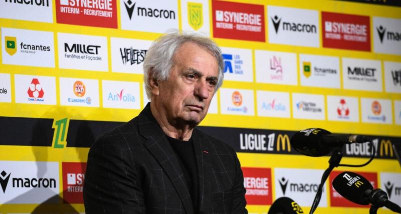  - Nantes : "J'essaie de créer cette rage", la mission de Vahid Halilhodzic avant le choc de la peur face à Metz