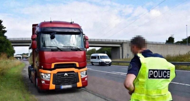 - Un poids lourd surpris à 160 km/h, soit 60 au-dessus de la limite : soupçons de régulateur modifié et multiples infractions relevées !